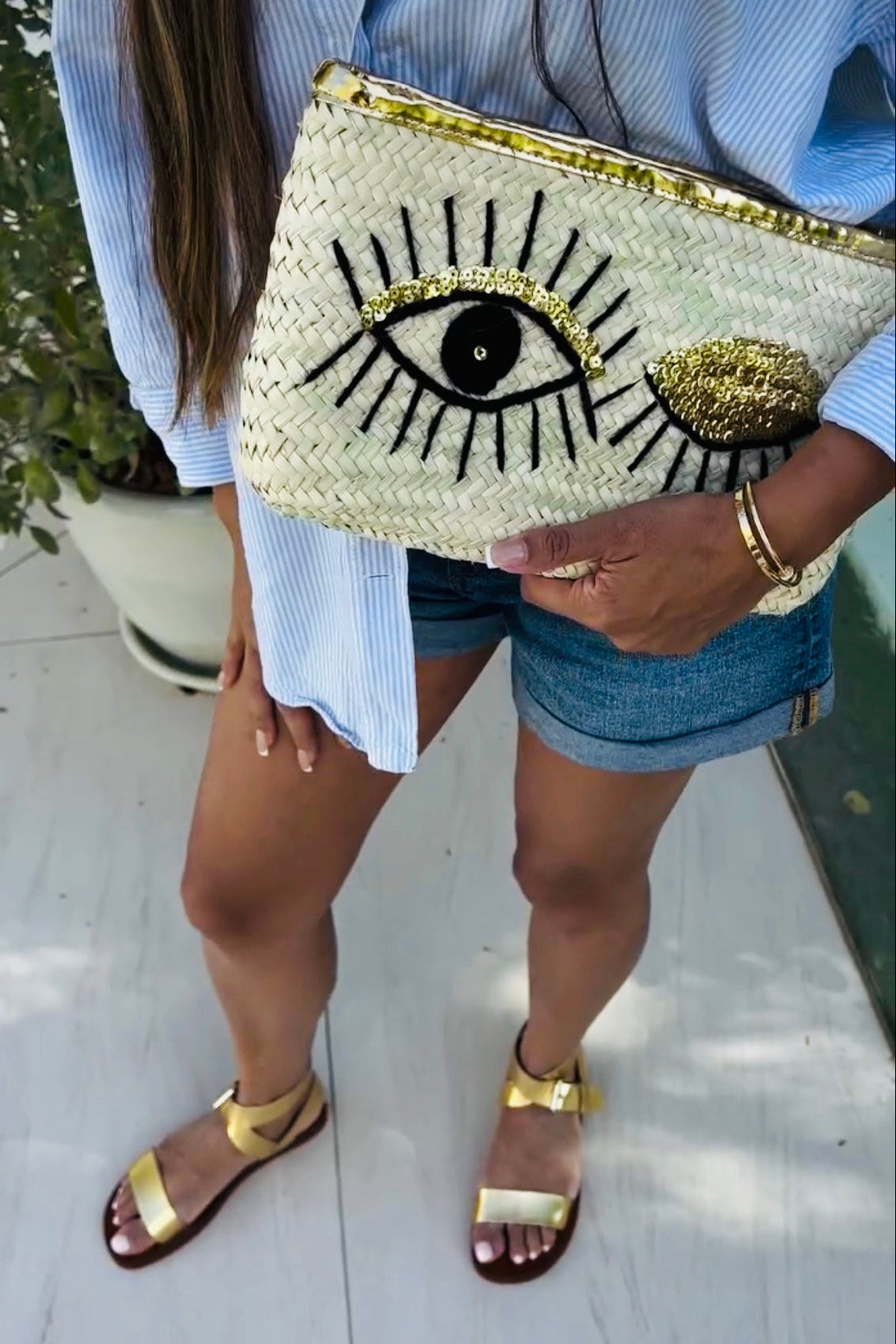 Moroccan clutch bag